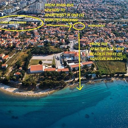 Apartment Near Center,Beach,Bus +Free Parking Zadar Ngoại thất bức ảnh