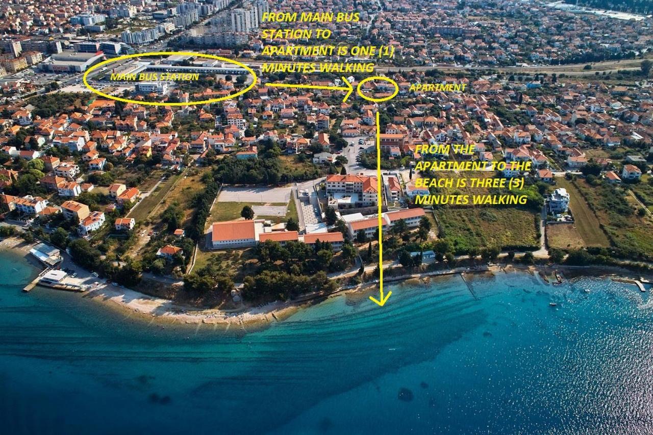Apartment Near Center,Beach,Bus +Free Parking Zadar Ngoại thất bức ảnh
